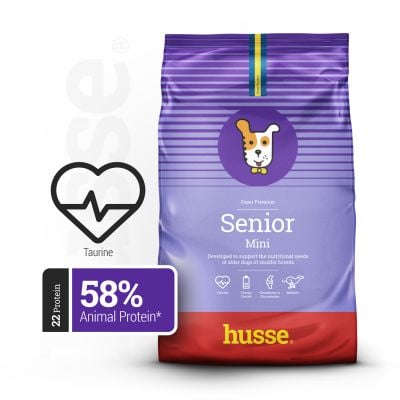 Senior Mini | Ushqim i plotë për të përmbushur nevojat unike të qenëve të moshuar të racave të vogla